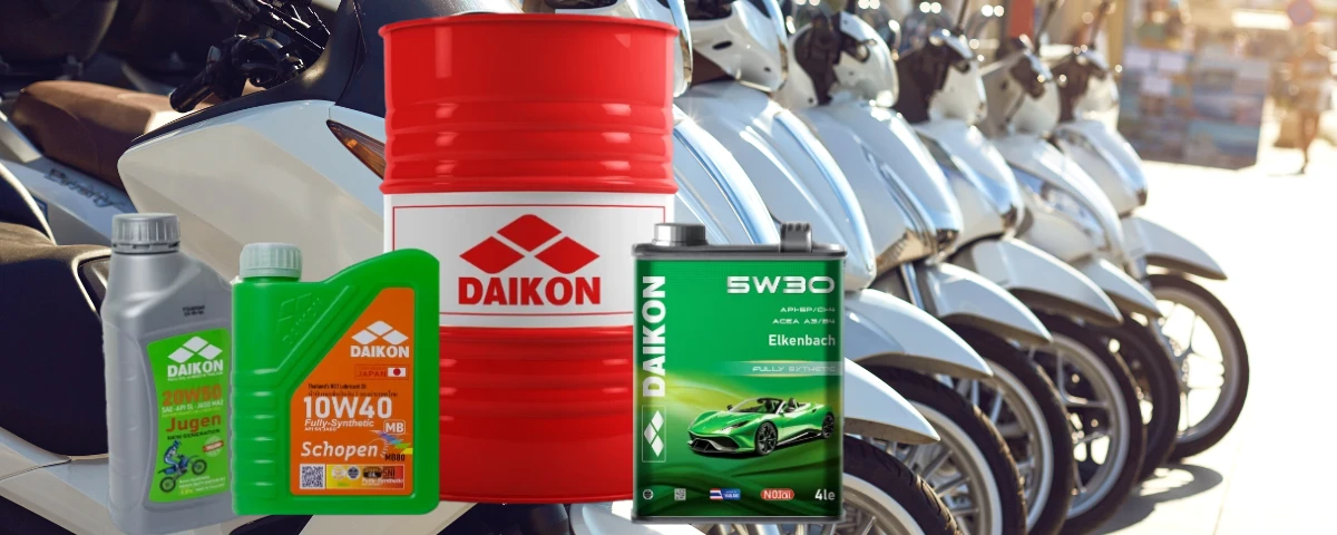 Nhớt Thái Lan Cho Xe Tay Ga Cao Cấp: Sh, Vespa, Nvx | Daikon-Part