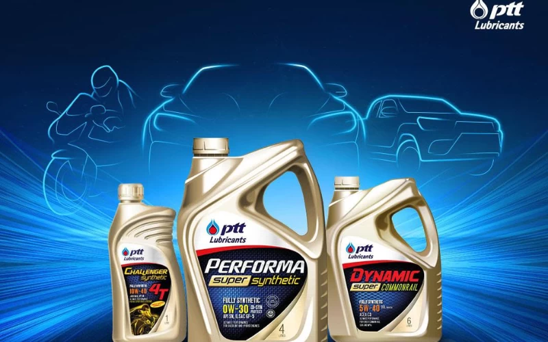 sản phẩm dầu nhớt của tập đoàn PTT Lubricants