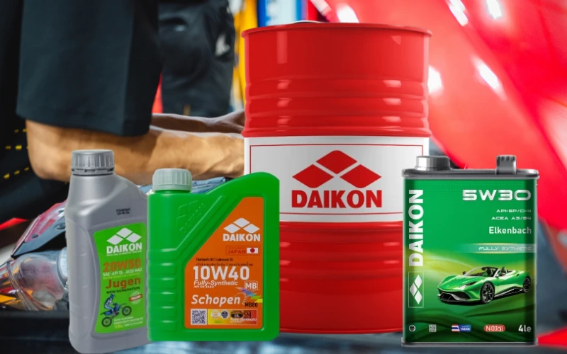 Khác Biệt Giữa Dầu Nhớt Thái Lan 4T Và 2T – Daikon Việt Nam Cung Cấp Chính Hãng