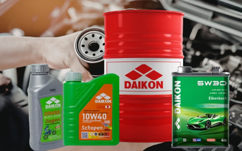 Khác Biệt Giữa Dầu Nhớt Thái Lan 4T Và 2T – Daikon Việt Nam Cung Cấp Chính Hãng