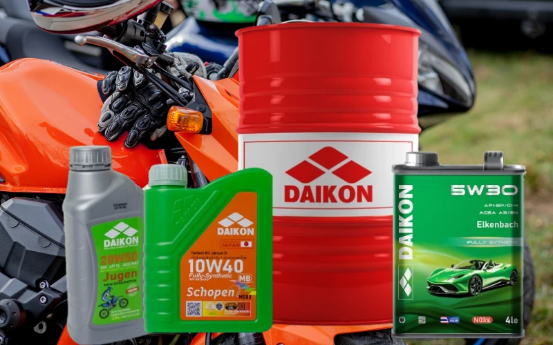 Nhớt Thái Lan Tốt Nhất Cho Xe Tay Ga | Dầu Nhớt Nhập Khẩu Chính Hãng Daikon Việt Nam