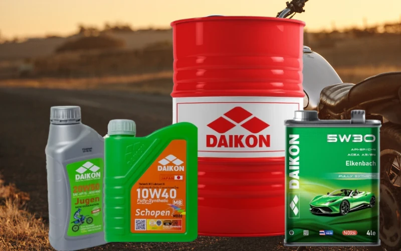 Nhớt Thái Lan Tốt Nhất Cho Xe Tay Ga | Dầu Nhớt Nhập Khẩu Chính Hãng Daikon Việt Nam
