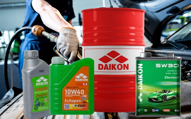 Review Dầu Nhớt Daikon Thái Lan Chi Tiết – Sản Phẩm Nhập Khẩu Chính Hãng Từ Thái Lan