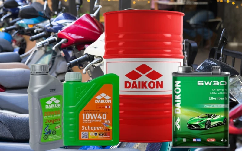 Review Nhớt Thái Lan Cho Xe Wave, Dream, Sirius | Daikon Việt Nam