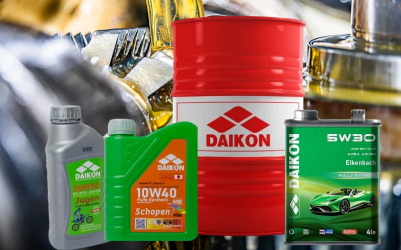 So sánh Castrol, Shell và Daikon bản Thái – Dầu nhớt nhập khẩu Thái Lan tốt nhất hiện nay