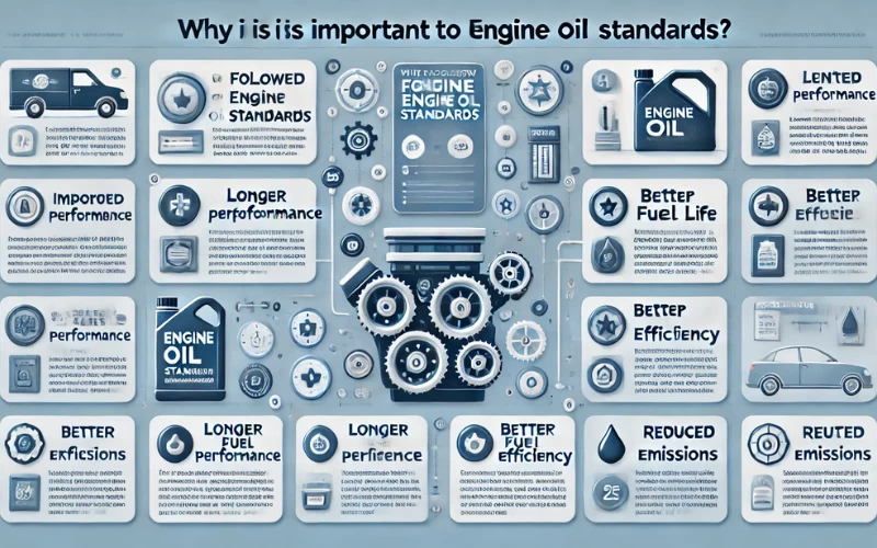 lý do nên tuân thủ tiêu chuẩn dầu động cơ