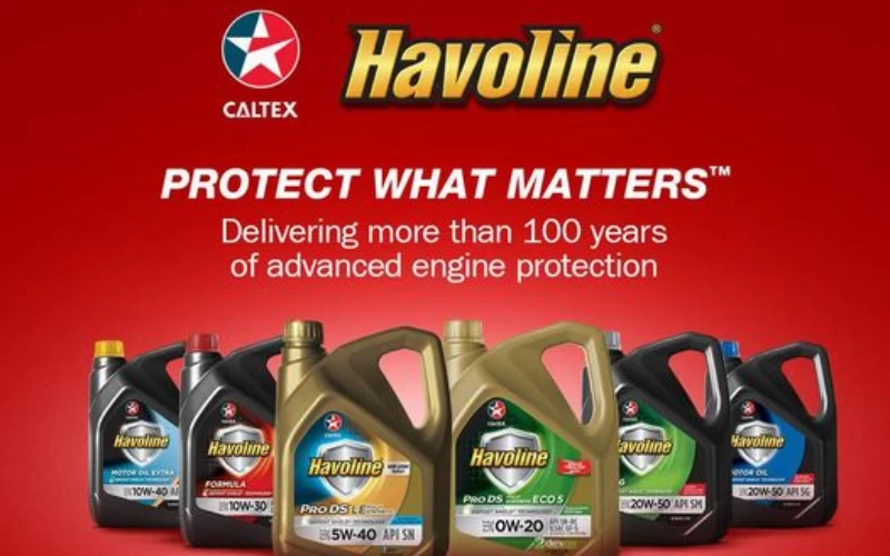 dầu nhớt Caltex Havoline